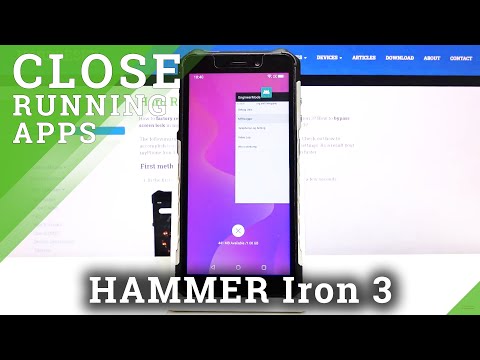 How to Deactivate Running Apps in myPhone Hammer Iron 3 – Switch Off Unused Apps
