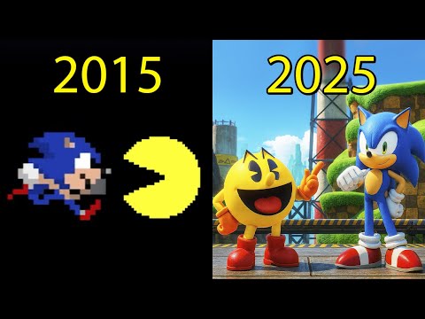 Evolution of Sonic x PAC-MAN Collabs (2015-2025)