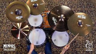 Video thumbnail for Paiste 18" Rude Crash Ride Cymbal - 1744g (1128518-1051318F) by Memphis Drum Shop