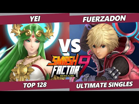 Smash Factor 9 - Yei (Palutena, Byleth, Sephiroth) Vs. FuerzaDON (Shulk) SSBU Ultimate Tournament