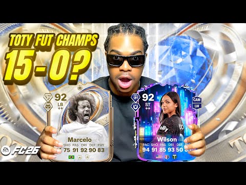 CAN TOTY SOPHIA WILSON AND MARCELO GET ME RANK 1 IN TOTY FUT CHAMPS?!