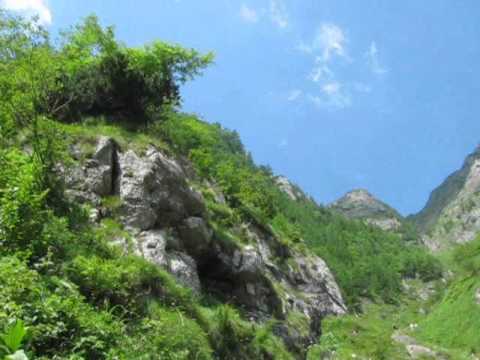 Jepii Mici-Panorama traseu de după cascadă (9Iul 2011)