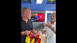 Lecce calcio, tifoso a 103 anni: l'omaggio della squadra
