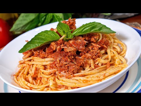 Tallarines con Atún SUPER FACILES Y DELICIOSOS | Sazón y Corazón