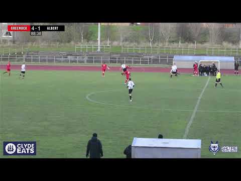 LIVE: Greenock Juniors 4-1 Royal Albert - WOSFL B - 27/11/21