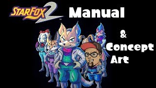 STAR FOX 2 MANUAL & CONCEPT ART - SNES CLASSIC EDITION