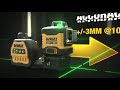 DeWalt kryžminių linijų lazerinis nivelyras DCE089NG18, 12V/18V, žalias, be akumuliatoriaus ir kroviklio
