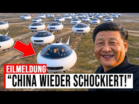 China startet das ERSTE FLIEGENDE AUTO der Welt – die USA sind sprachlos!