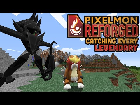 We found Necrozma and Entei on our journey! | Minecraft Pixelmon Reforged 1.12.2