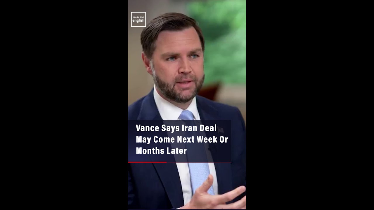 Video | Vance Says Iran Deal May Come Next Week Or Months Later
