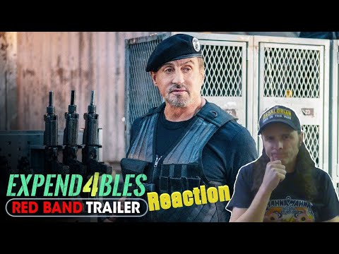 EXPEND4BLES (2023) Official Red Band Trailer :Stoner Watch Reacts