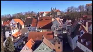 preview picture of video 'Landsberg am Lech. Luftvideo der Altstadt von Robert Klinger.'