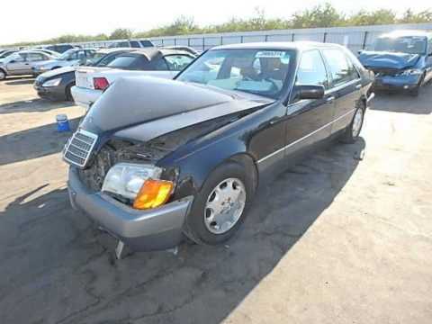 1994 Mercedes S420 4 Door Sedan Parts Car Parting Out #14127-1 Fix your car OEM