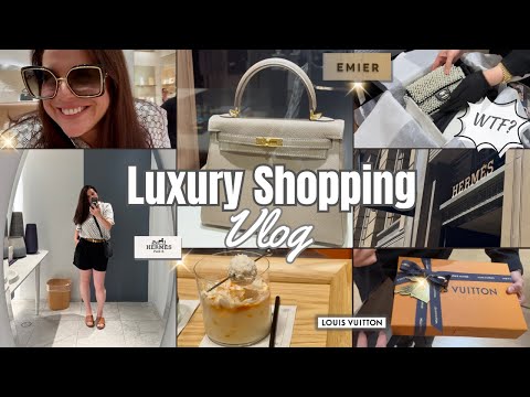 EXCITING LUXURY SHOPPING VLOG| Jerusha Couture