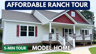 Carolina Ranch Model Tour | Affordable 3 Bedroom Home | Hubert Design Center