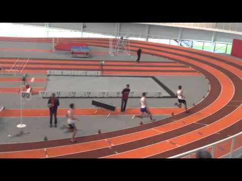 Finale 400m Nicolas LAURENT, Vivien MAJOREL - Championnats du Finistère en salle - 05.12.15
