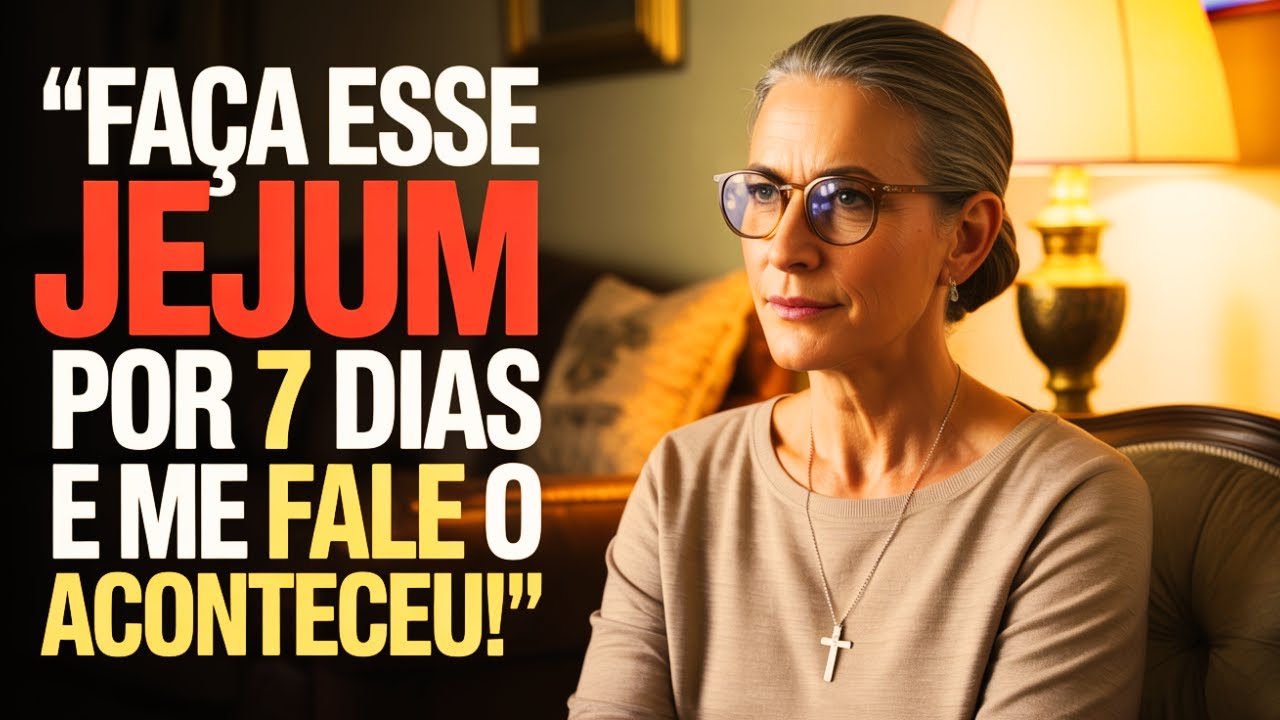 MINISTRA DA FAMÍLIA REVELA JEJUM PODEROSO PARA SALVAR FILHOS E RESTAURAR LARES