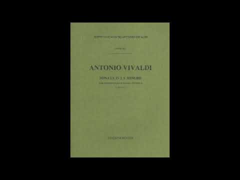 Vivaldi Sonata in a-minor 3rd Mov "Karaoke - Accompaniment"