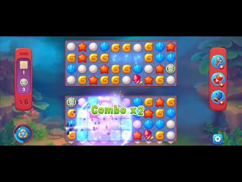 Fishdom Hard Level 11150 (with Double Lightning Booster) @choraelmin