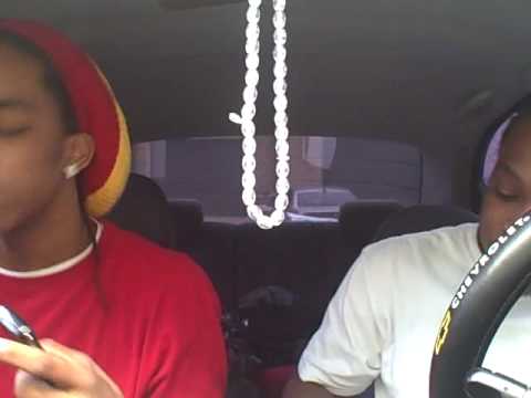 C-Boddy & Lil Speedie In car freestyle part 1