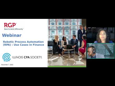 Use Cases in Finance for Robotic Process Automation (RPA)
