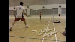 preview picture of video 'badminton at coral secondary school VIDEO0492'