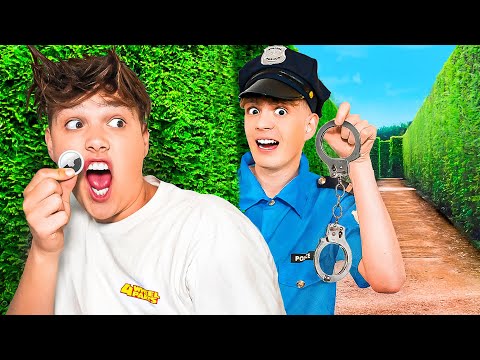 AIRTAG FANGEN im LABYRINTH (mit Moritz)