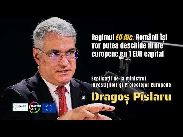 VIDEO: „Ne vindem țara și SRL-ul românesc! Moare SRL-ul românesc!”- frizează ridicolul. Ministrul Pîslaru a explicat cum ar putea funcționa de fapt EU Inc., proiectul prin care românii își vor putea lansa firme europene în orice stat UE, 100% online