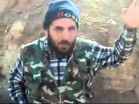 قصيدة إرحل بشار يلقيها أحد عناصر كتيبة عباد الرحمن أثناء المرابطة