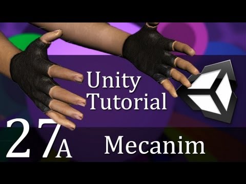 27A Unity Tutorial MECANIM Create a Survival Game