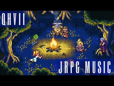 Relaxing JRPG OST Compilation ♪ Cozy Campfire Nights ♪ | Study, Focus, Sleep & Ambience