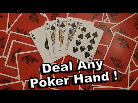 Das 10-Karten-Pokerspiel (Falschspiel)