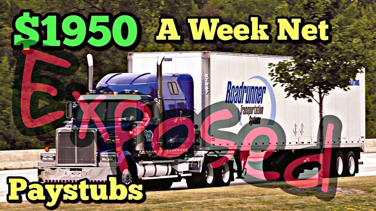 Roadrunner Transportation Systems Paystubs Exposed