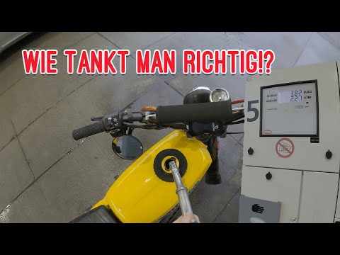 How to properly refuel a Simson!? | Simson Motovlog