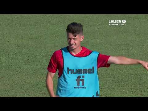 Calentamiento CD Eldense vs SD Eibar