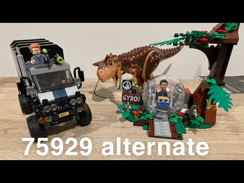 Lego set 75929 Gyrosphere Track Alternate Build
