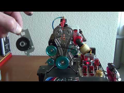 Teching 4 Cylinder Model Engine / Building a Race Engine - Airbox Intake, Cooling, Fuel - Part 2/2