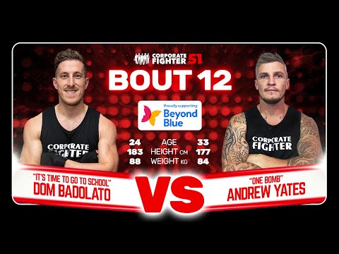 Corporate Fighter 51 - Dom Badalato vs Andrew Yates