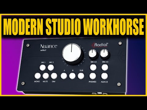 Radial Nuance Select - Transparent Studio Monitoring System @radialengineering