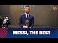 Leo Messi wins The Best FIFA 2019 award Leo Messi wins The Best FIFA 2019 award