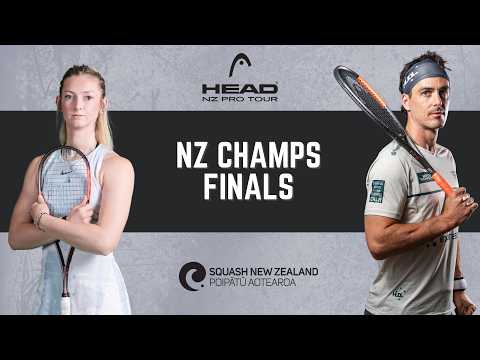 HEAD NZ Squash Champs 2026 | Finals
