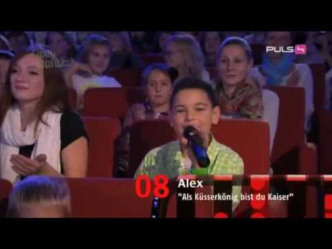 Kiddy Contest 2012 - FINALE - Alex Baumgartner: "Als Küsserkönig bist du Kaiser"