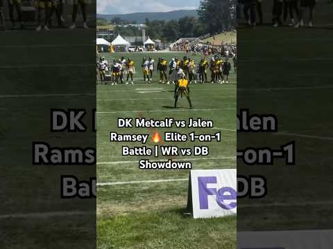 DK Metcalf vs Jalen Ramsey 🔥 Elite 1-on-1 Battle | WR vs DB Showdown