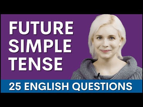 未来単時制に関する25の質問｜英文法インタビュー (25 Future Simple Tense Questions | English Grammar Interview)