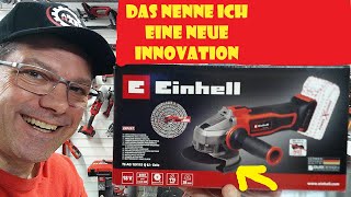 Akku Winkelschleifer  Akku Flex mit neuer Innovation Einhell TE- AG 18/115 Q Li @EinhellHarry