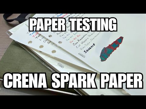 Is Crena Spark Paper The New Tomoe River?