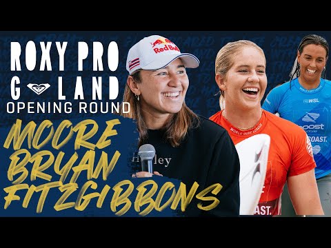 C. Moore, G. Bryan, S. Fitzgibbons | Roxy Pro G-Land - Opening Round Heat Replay