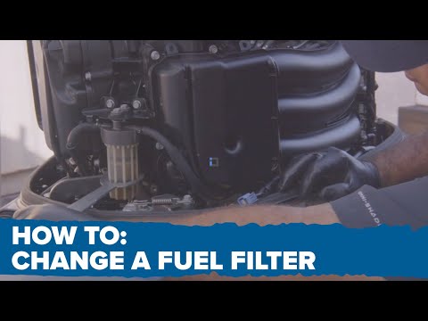 How to Change a Yamaha Primary Fuel Filter | F150 - F200, VF150 - VF250, F350 V8, & V6 Models