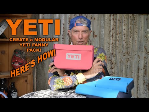 YETI Fanny Pack! - Wet Wading Made Dry Modular System for Fly Fishing - Durable and Keeps Gear Dry