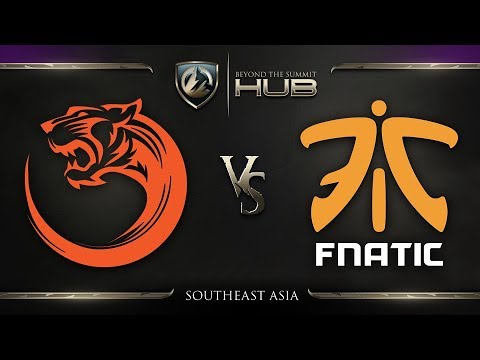 TNC Tigers vs Fnatic Game 1 - TI8 SEA Regional Qualifiers: Semifinals